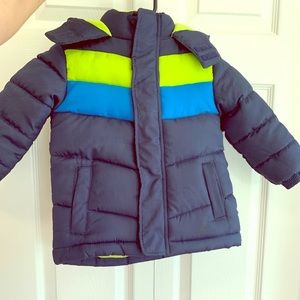 Jacket puffer toddler boy